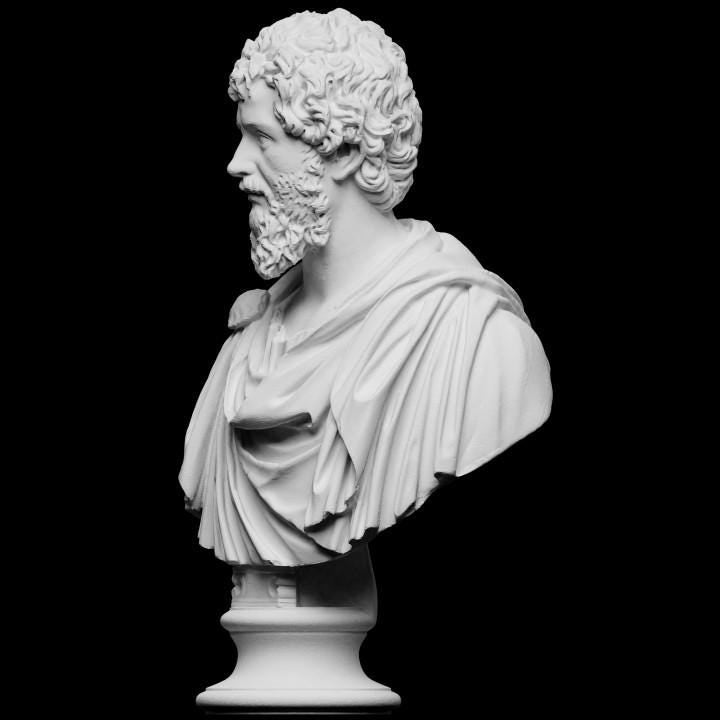 Portrait of Septimius Severus – 12K Premium Resin Statue of Ancient Roman Emperor
