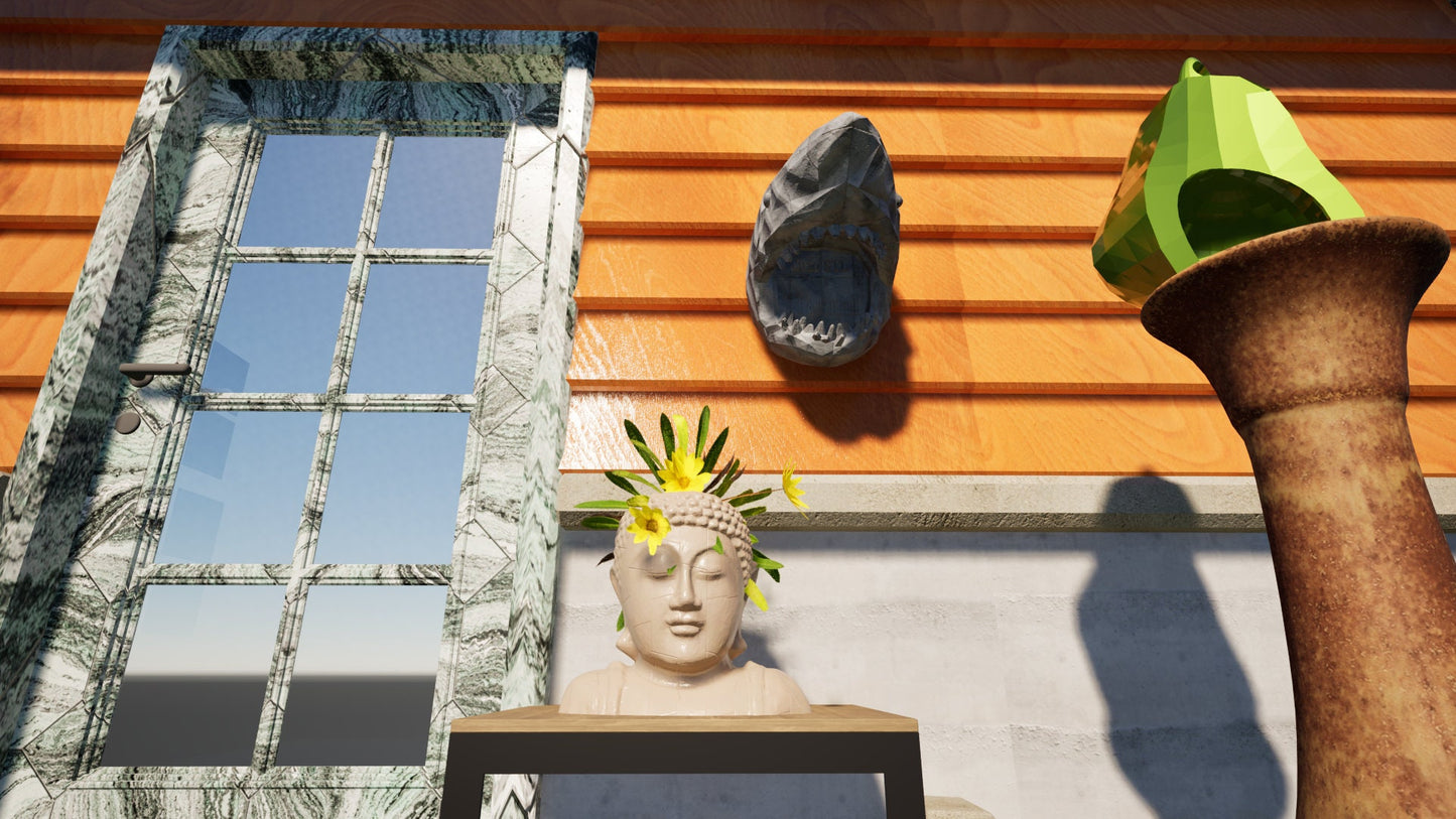 Buddha Flowerpot Design Stl File, For Magnificent Gardens