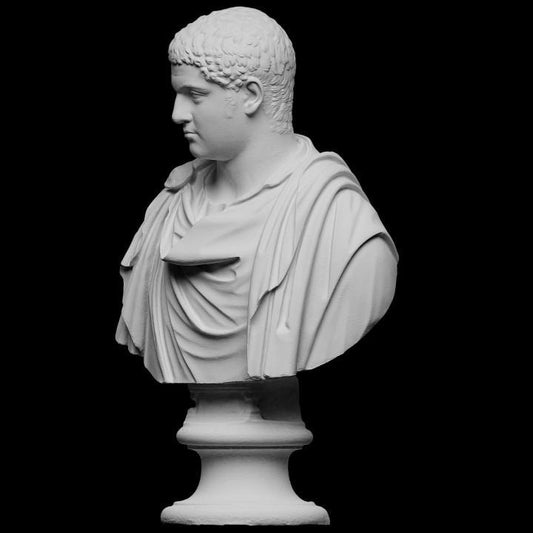 Bust of Roman Emperor Geta – 12K Premium Resin Sculpture Inspired by Ancient Imperial Portraiture and the History of the Severan Dynasty