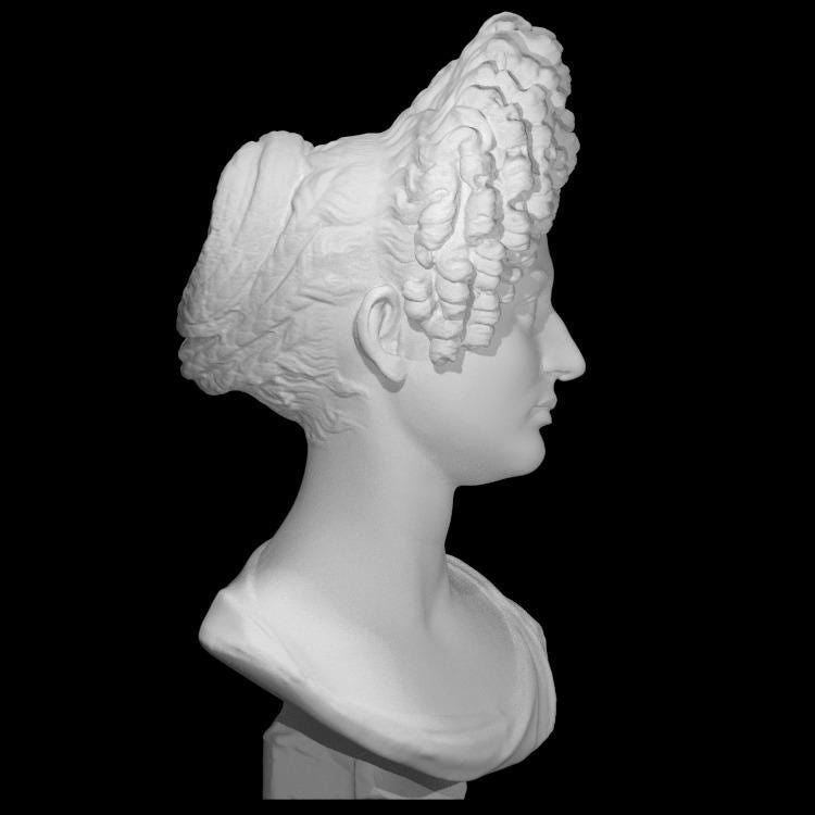 Flavian Woman Bust – 12K Resin Replica – The Fonseca Bust