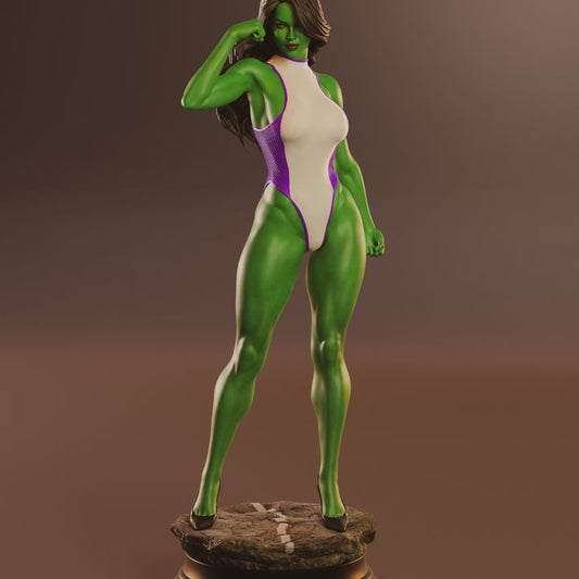 She-Hulk 1/6 Scale Resin Statue Handbemalte Premium Sammlerfigur
