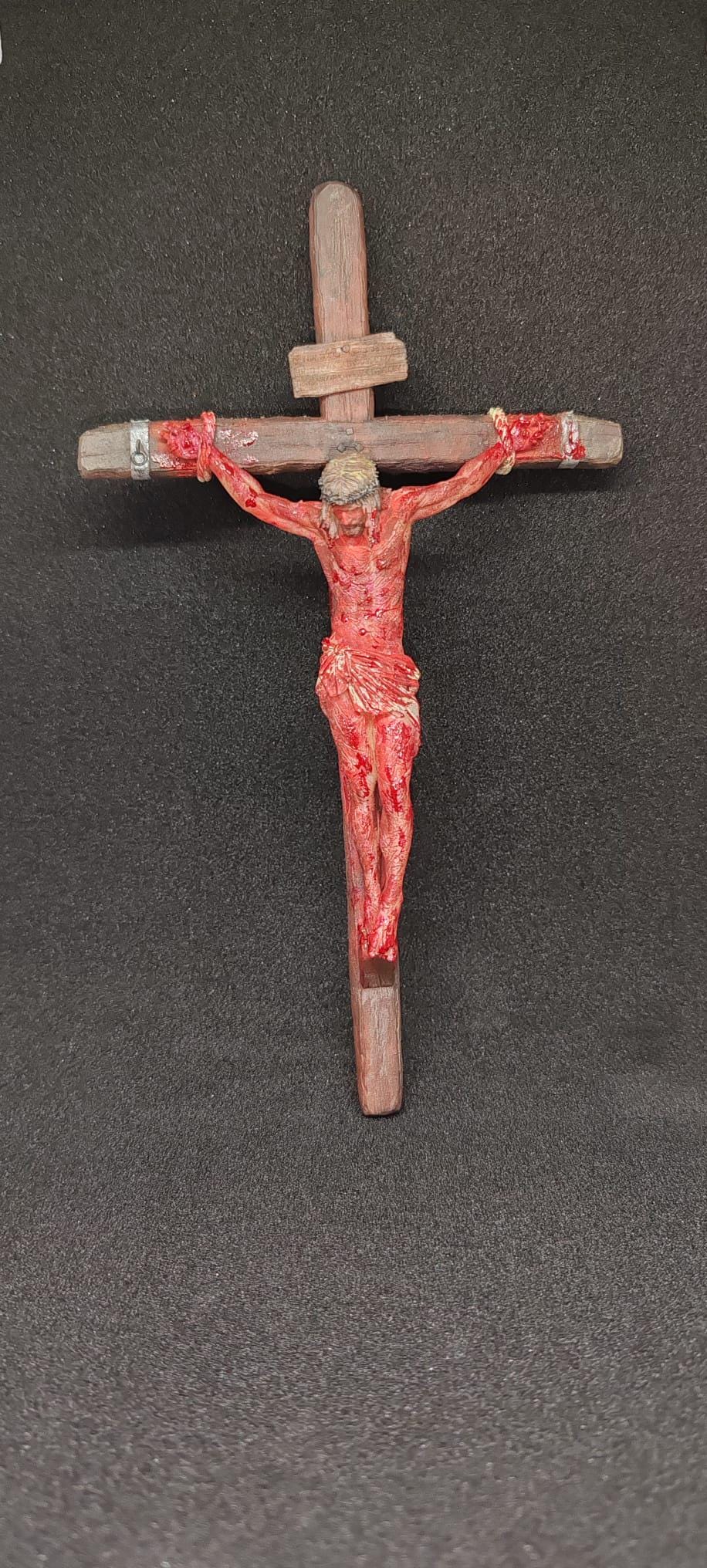 Crucified Jesus Statue - Hand-Painted - 12k Premium Resin Quality - High Details