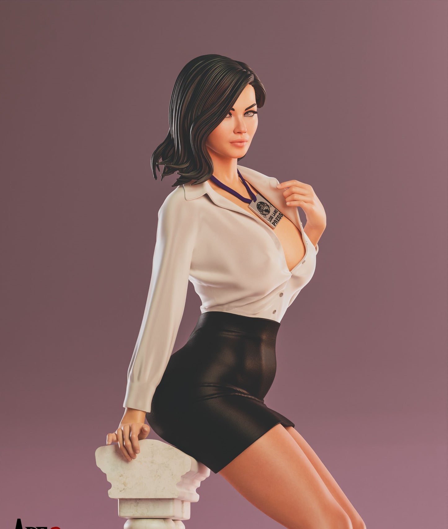 Lois Lane Figure | Hand-Painted & Unpainted Options