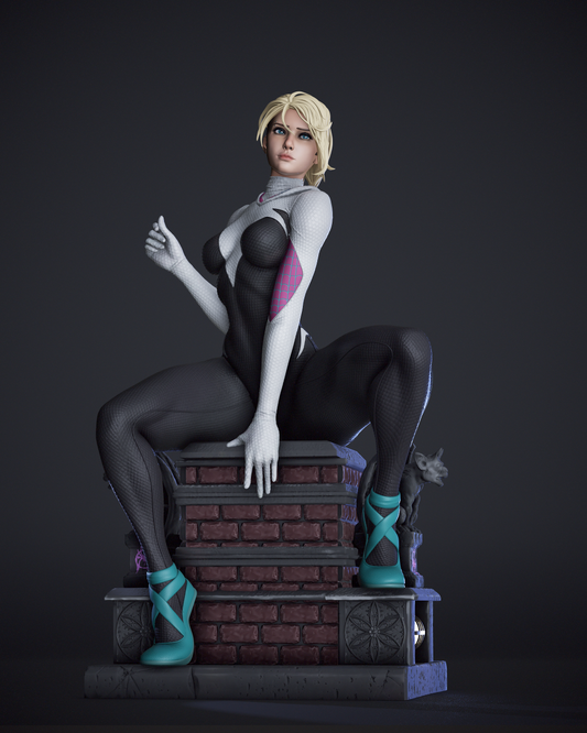 Gwen Stacy 1/6 Scale Hand Painted Handmade Collectible Figure Statue