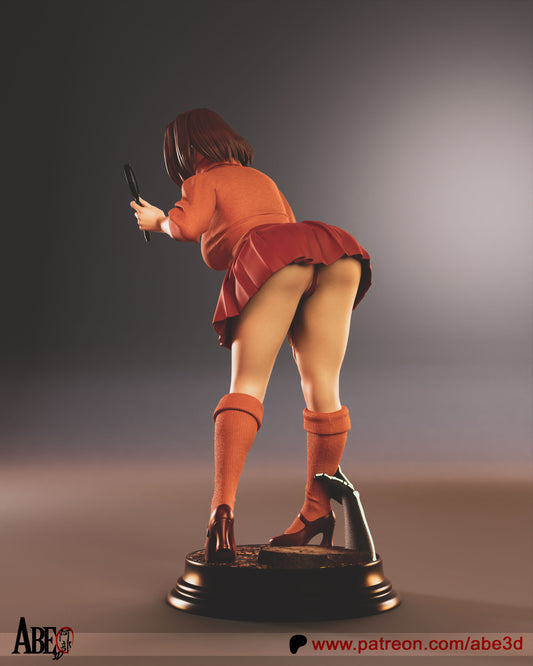 Velma im Maßstab 1:6, handbemalte Harzstatue, Premium-Sammlerstück, Display-Figur