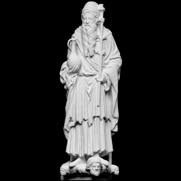 Prophet Aaron Statue – 12K Resin Biblical Figure for Home or Sacred Spaces