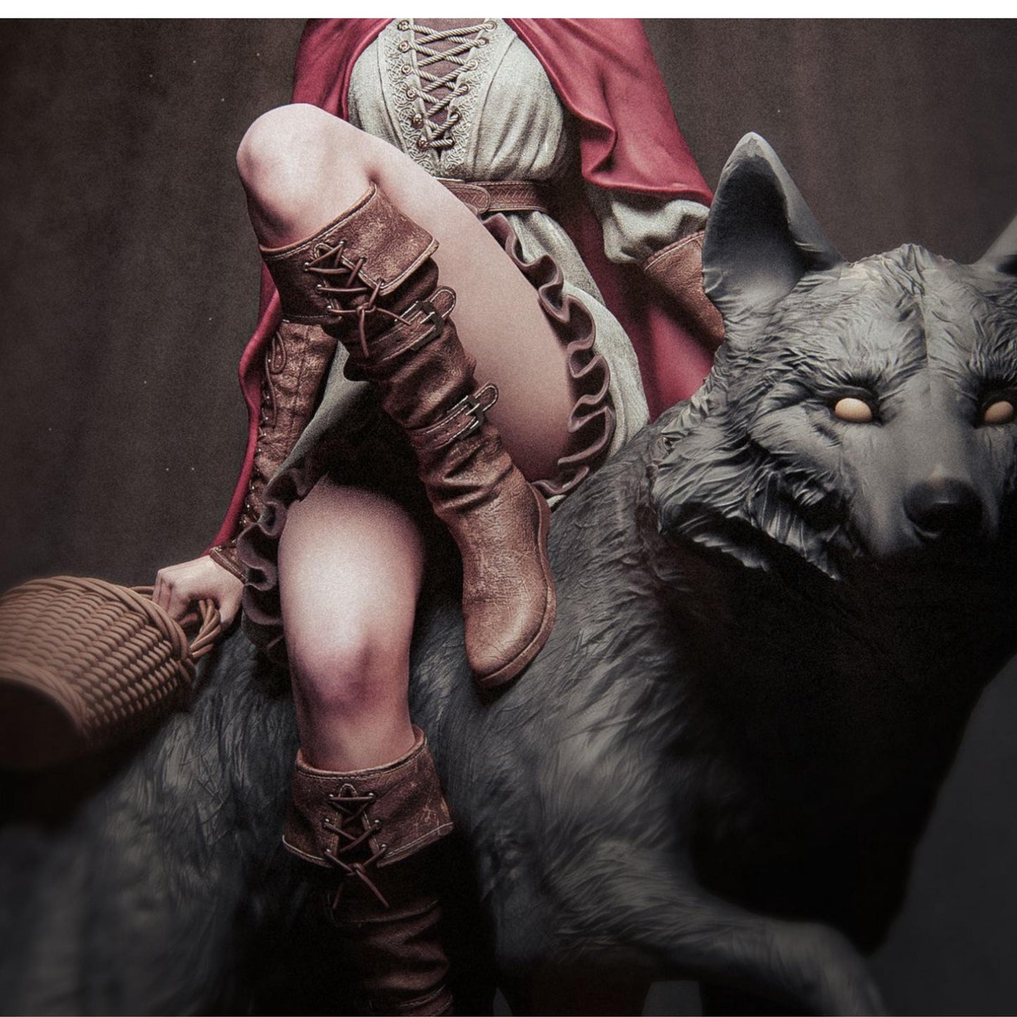 Wolfbane 12K Resin Figure: Femme Fatale Fan Art