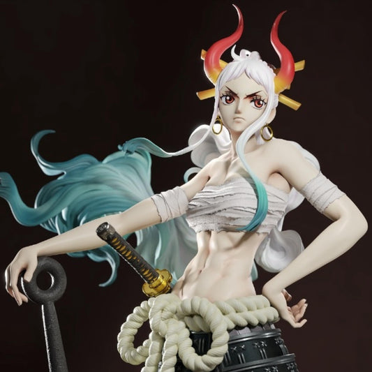 Blade Mistress Samurai Resin Figure – 12K High Detail – Unpainted / Painted – Fantasy Collectible Kit