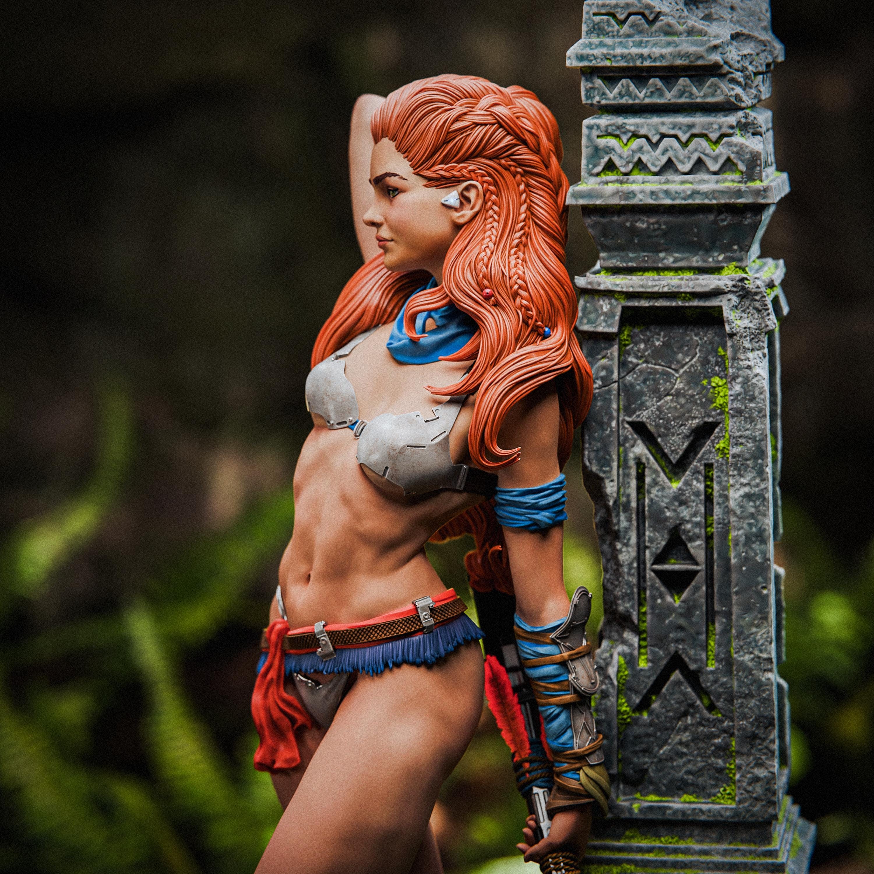 Mystic Femme Fatale Resin Figure – 12K High Detail – Unassembled / Painted / Unpainted