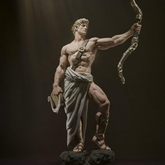 Apollo Mythology Figure: 12K Resin 3D Print, Unpainted Garage Kit