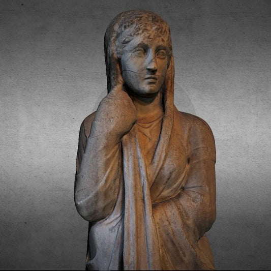 Roman Matron Statue | The Ideal Roman Woman (Pudicitia) | Ancient Rome Decor | 12k Resin or Marble composite PLA