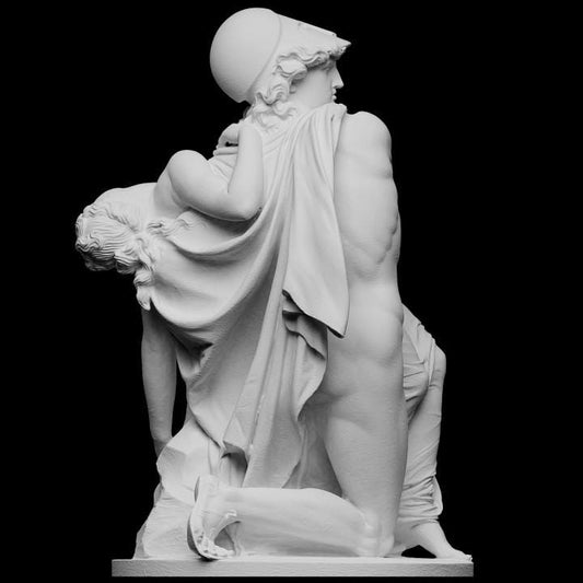 Mars and Venus Statue by Canova | Love Conquers War | Mythology Art | 12k Resin or Marble composite PLA