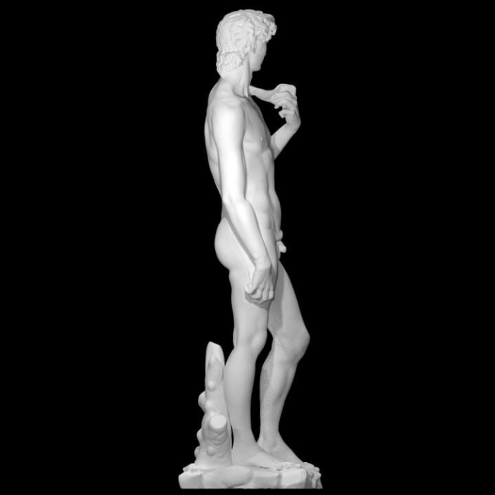 Michelangelo's David Statue | Full Body Florence Replica | Renaissance Art Home Decor | 12k Resin or Marble composite