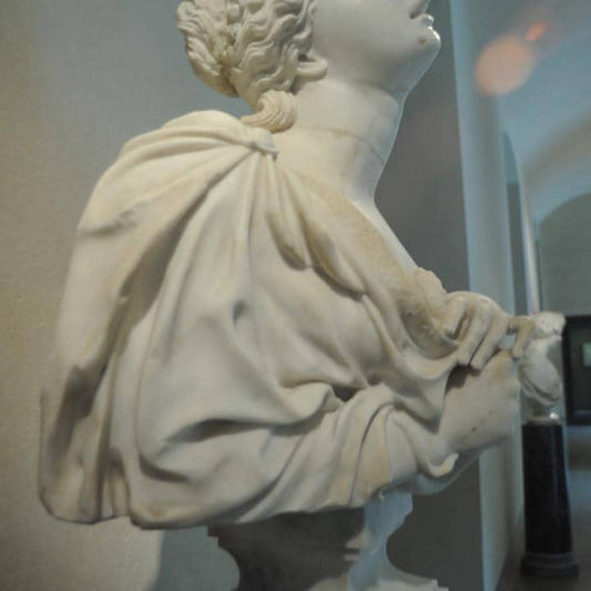 The Dying Cleopatra Bust | Queen of Egypt's Death Statue | Roman History | 12k Resin or Marble composite PLA