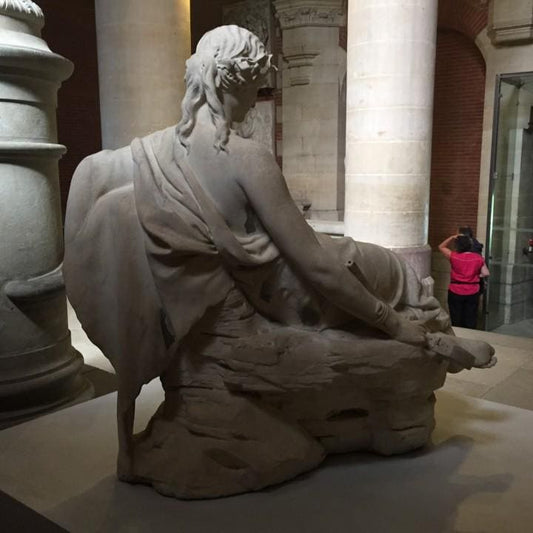 Velleda the Seeress Statue | Barbarian Prophetess | Laurent Marqueste | 12k Resin or Marble composite PLA