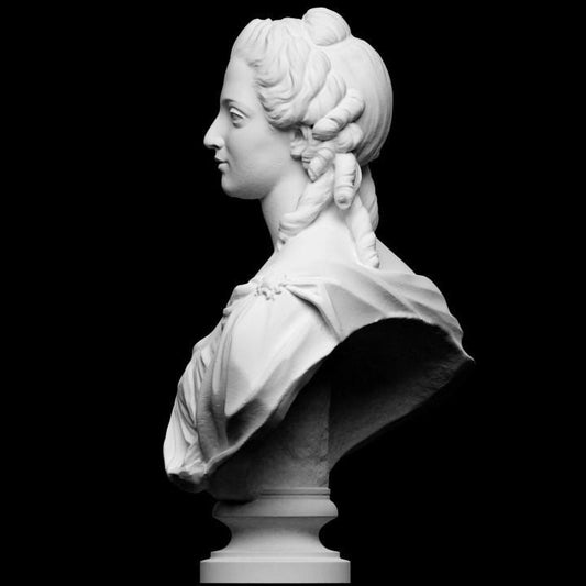 Madame Victoire Bust | French Princess of Versailles | 18th Century Rococo | 12k Resin or Marble composite PLA
