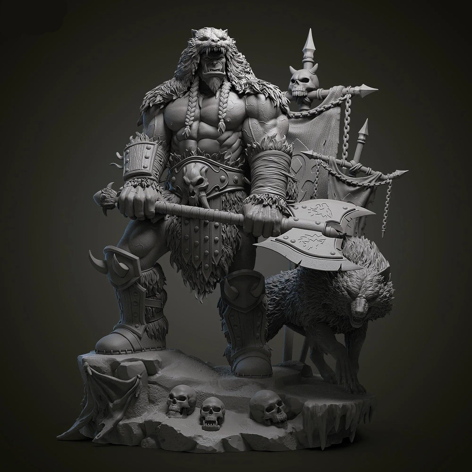 Unpainted Model Kit