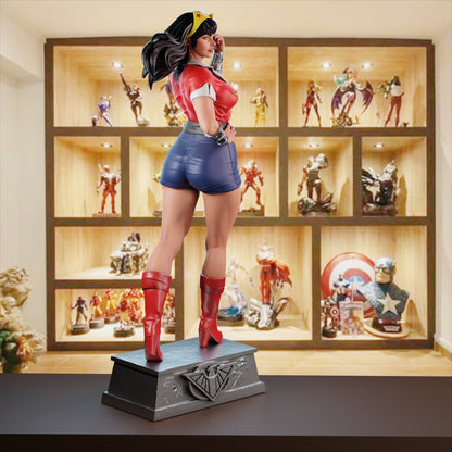 Wonder Woman Housewife 1/6 Scale Hand Painted Collectible Figure