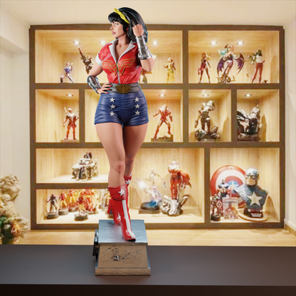 Wonder Woman Housewife 1/6 Scale Hand Painted Collectible Figure
