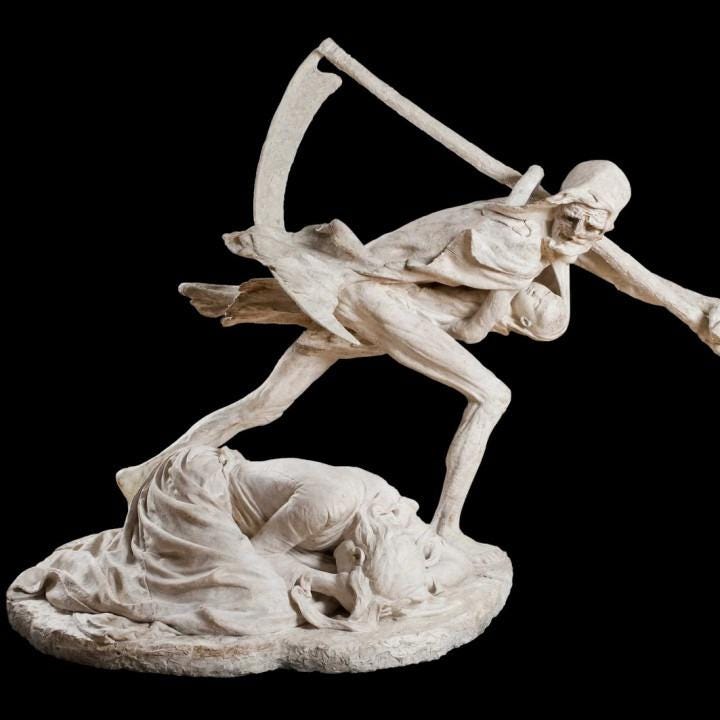 Death and the Mother Sculpture – 12K Resin Replica – Art & Story Combined