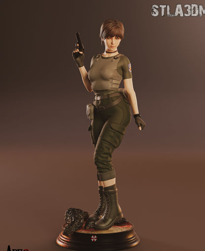 Rebecca Chambers Figure – 12K Detailed 3D Print | Hand-Painted or Unpainted | Multiple Sizes