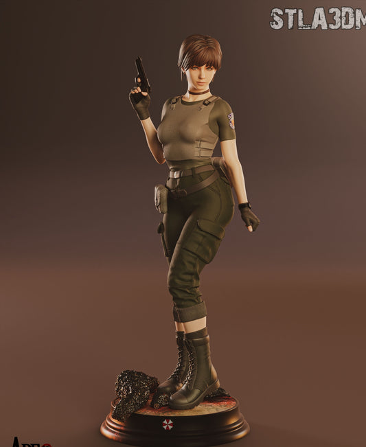 Rebecca Chambers Figure – 12K Detailed 3D Print | Hand-Painted or Unpainted | Multiple Sizes