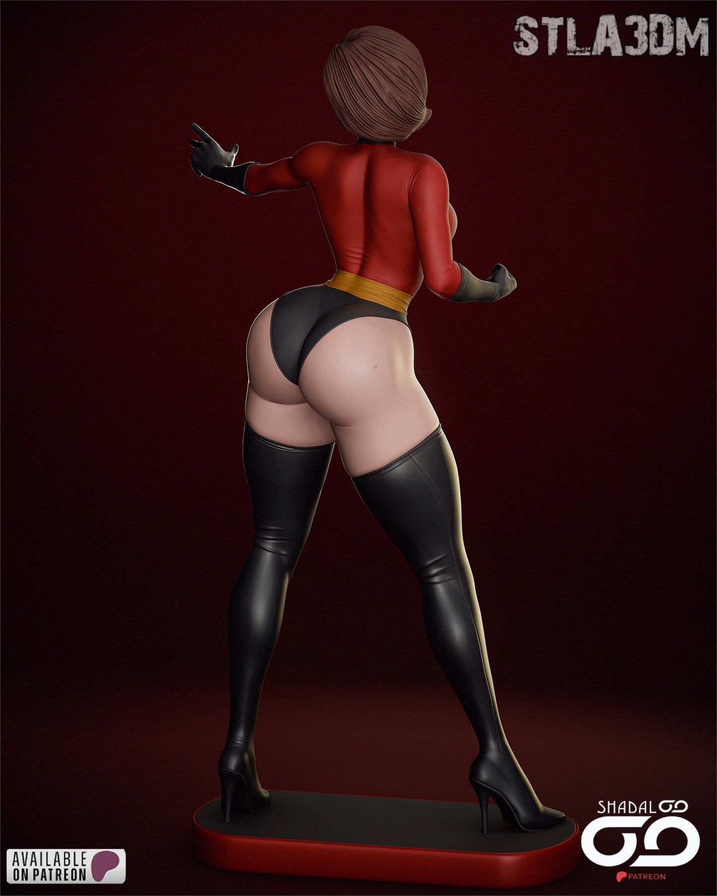 Elastigirl 1/6 Scale Hand Painted Handmade Collectible Figure Statue
