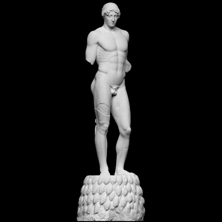 Apollo of Omphalos – 12K Premium Resin Statue of the Ancient Greek God of Light