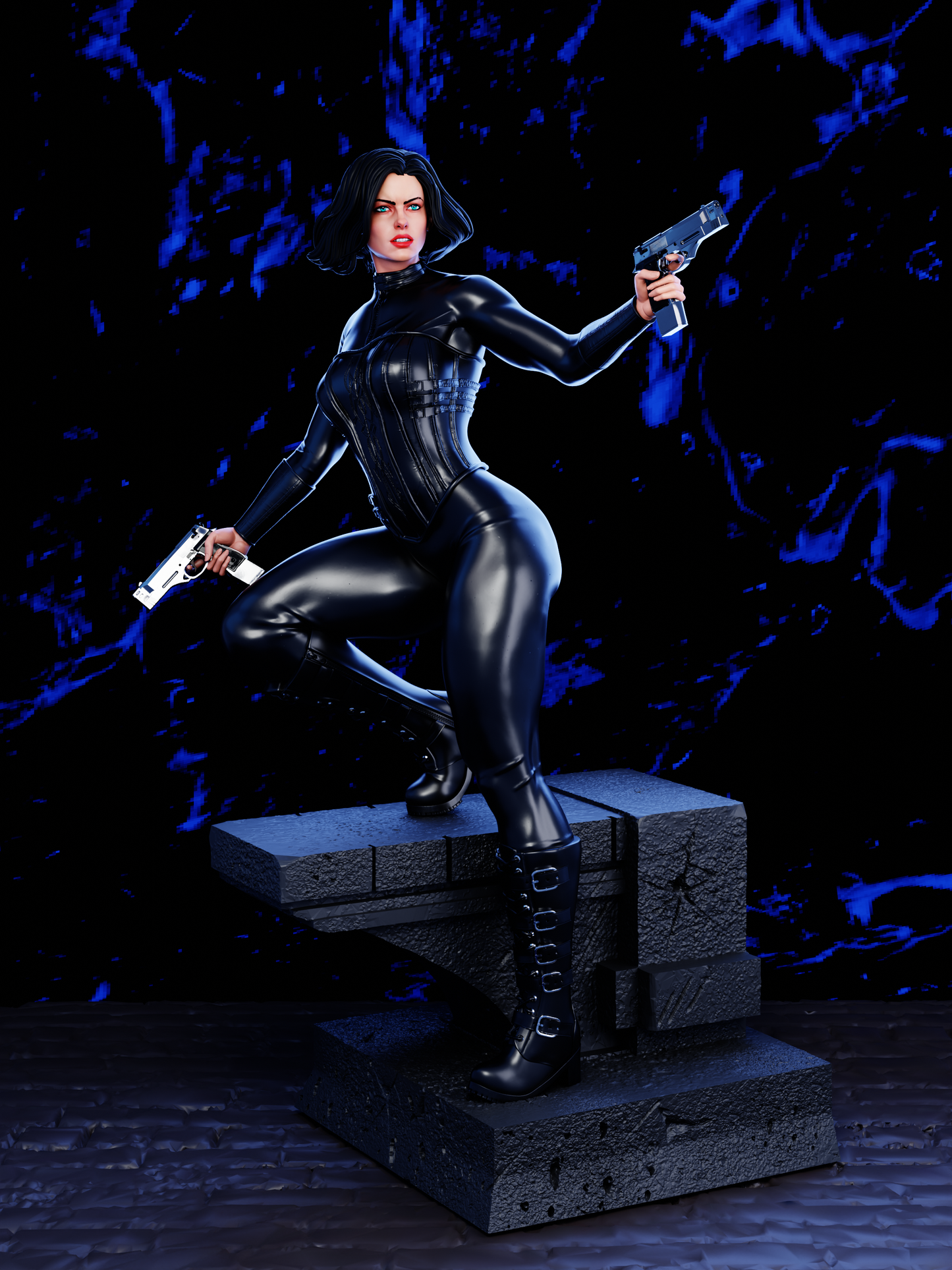 Selene 1/6 Scale Action Figure Collectible Model Statue hand painted handmade