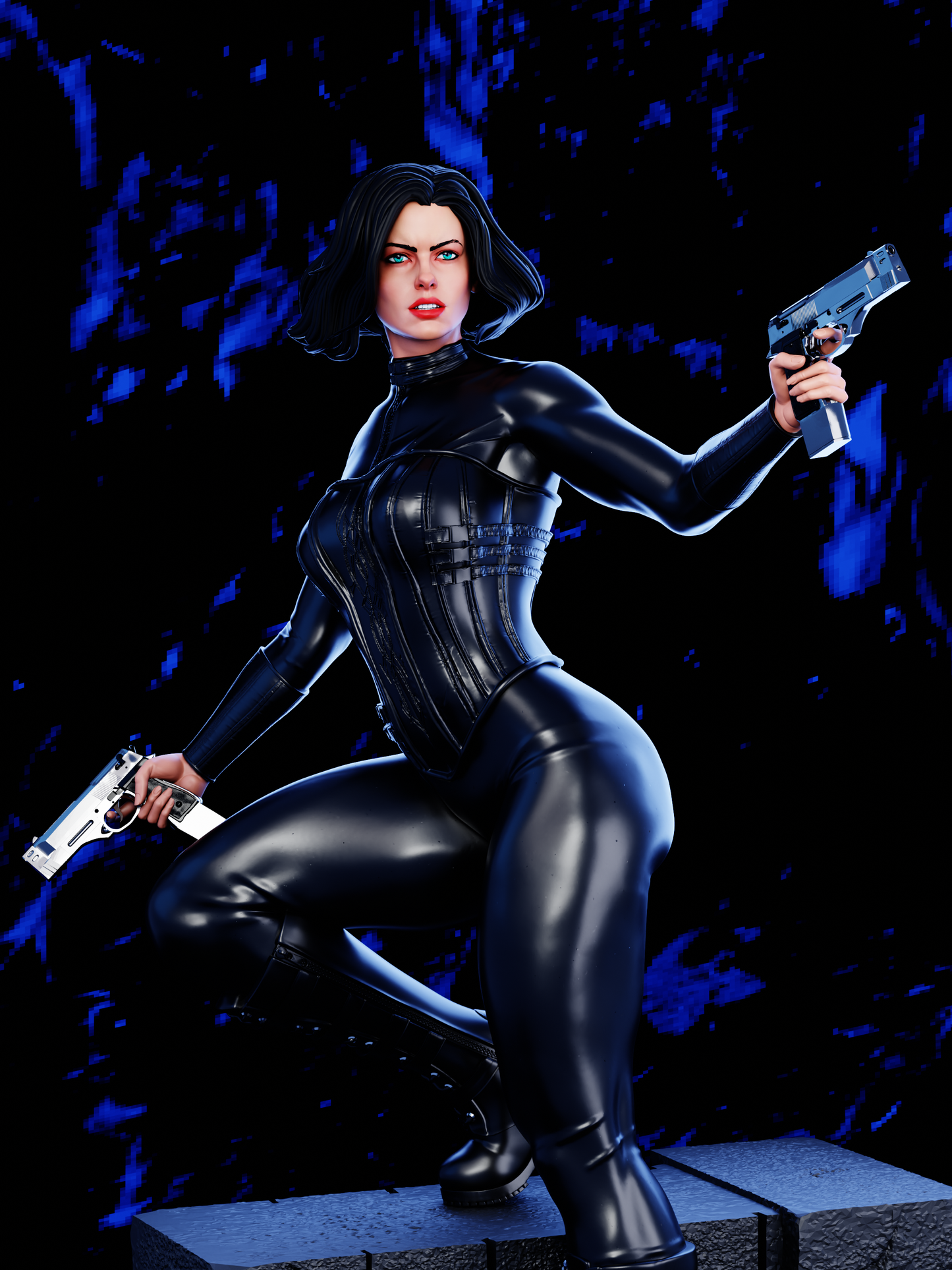 Selene 1/6 Scale Action Figure Collectible Model Statue hand painted handmade