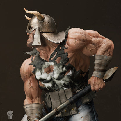 Medieval Punisher 1/6 Scale Hand Painted Collectible Figure