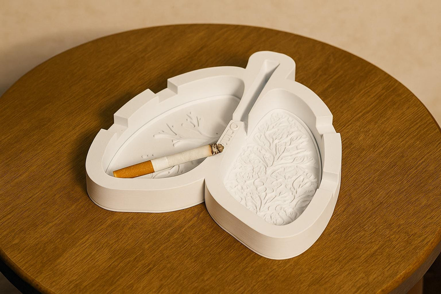 Quit Smoking Lung Ashtray | Stop Smoking Motivation Gift + Free E-book