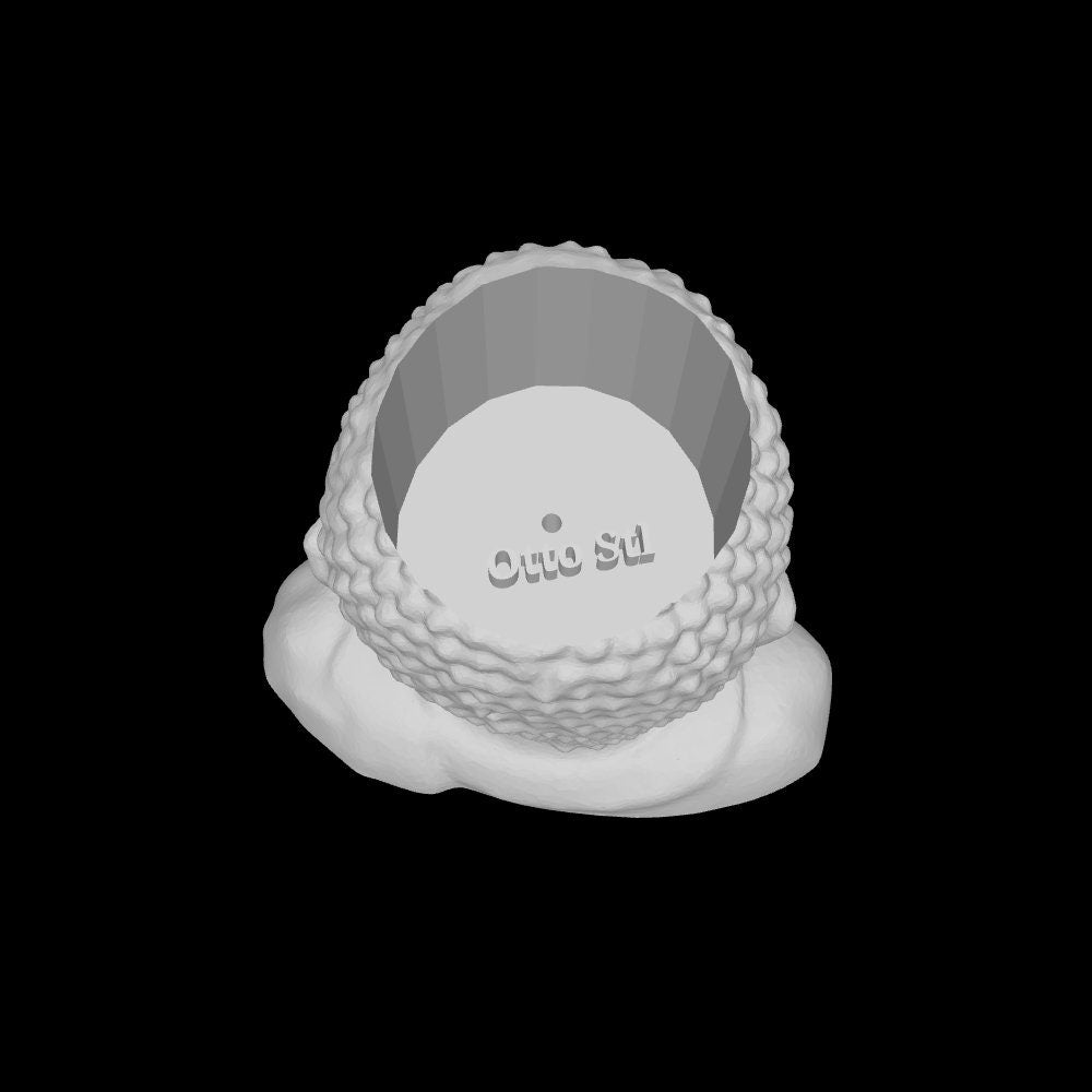 Buddha Flowerpot Design Stl File, For Magnificent Gardens