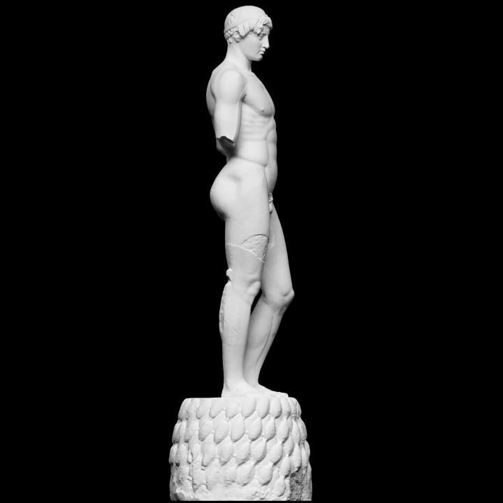 Apollo of Omphalos – 12K Premium Resin Statue of the Ancient Greek God of Light