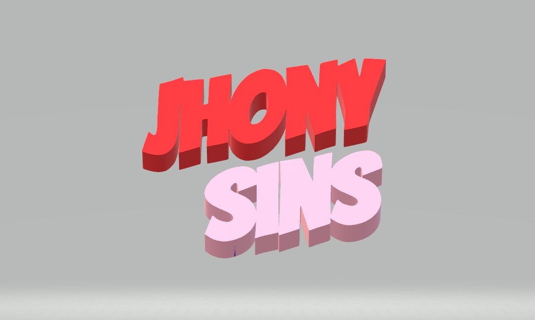 Personalized 3D Name Design STL File: Custom Font (Digital Download)