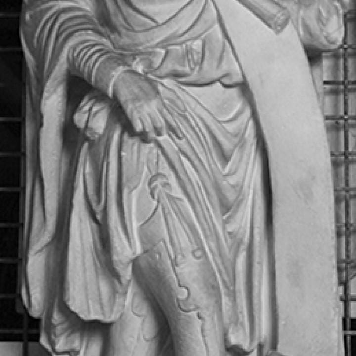 12K Resin Statue of Prophet Daniel: Biblical Visionary