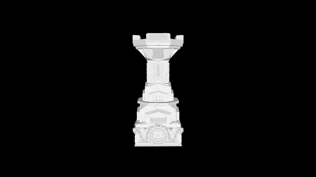 Ancient Dwarves Chess Set: 12K Resin, Ultra High Detail, DIY Unpainted