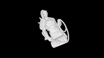 Orc Chess Pieces: 12K Resin Fantasy Set - Unpainted