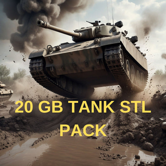 Tank Stl Pack 20 gb