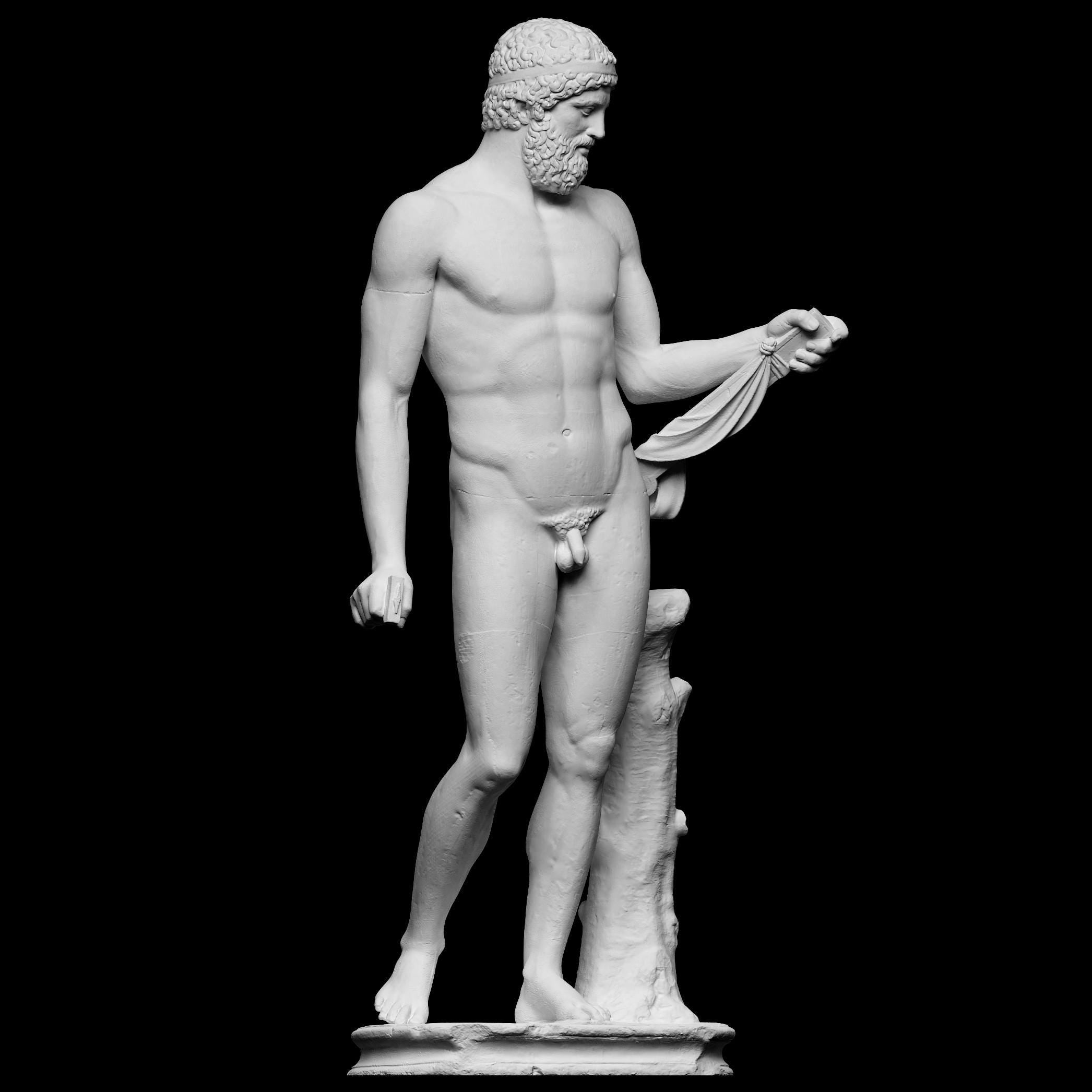12K Resin Sculpture: 'Munich King' Germanic Leader
