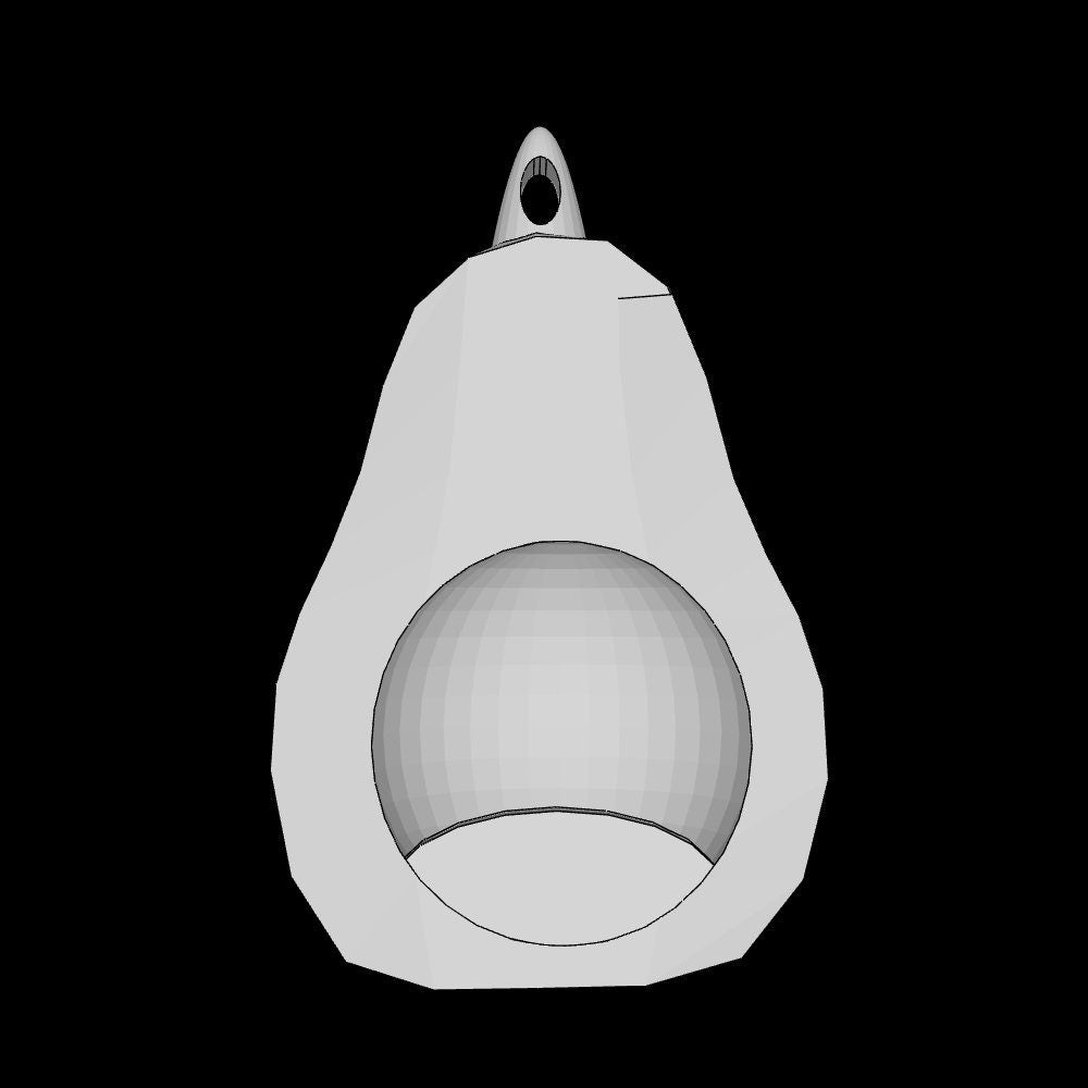 Avocado Bird Feeder Stl File, For Our Animal Friends, Buy Print Paint Use