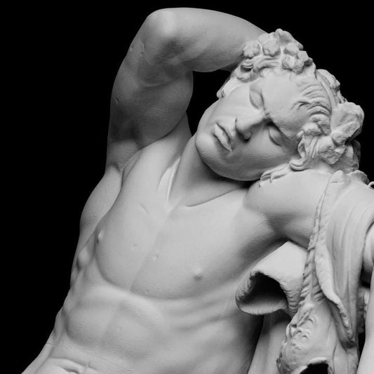 Barberini Faun Statue – 12K Resin Masterpiece of Ancient Hellenistic Art