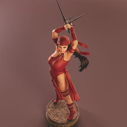 Elektra 1/6 Scale Hand Painted Resin Statue | Premium Collectible Figure
