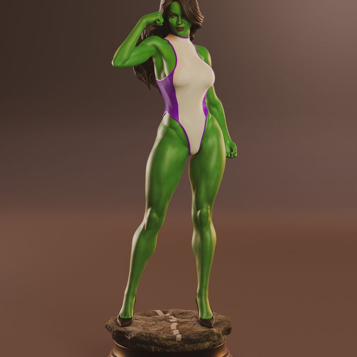 She-Hulk 1/6 Scale Resin Statue Hand Painted Premium Collectible Figure