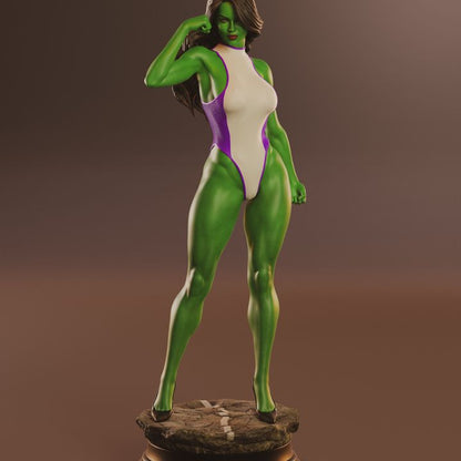 She-Hulk 1/6 Scale Resin Statue Hand Painted Premium Collectible Figure