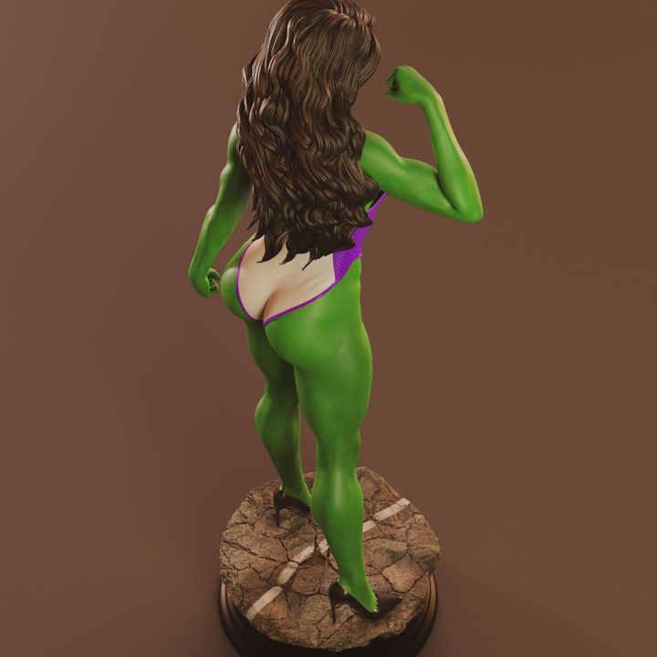 She-Hulk 1/6 Scale Resin Statue Hand Painted Premium Collectible Figure