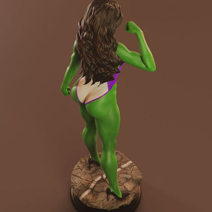 She-Hulk 1/6 Scale Resin Statue Hand Painted Premium Collectible Figure