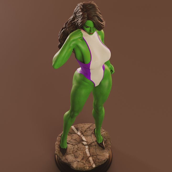 She-Hulk 1/6 Scale Resin Statue Hand Painted Premium Collectible Figure