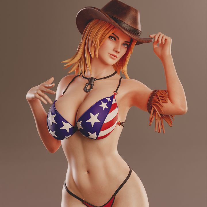 Tina Armstrong 1/6 Scale Resin Statue Hand Painted Premium Collectible Figure