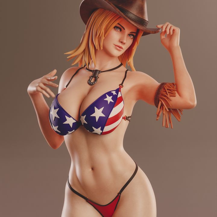 Tina Armstrong 1/6 Scale Resin Statue Hand Painted Premium Collectible Figure